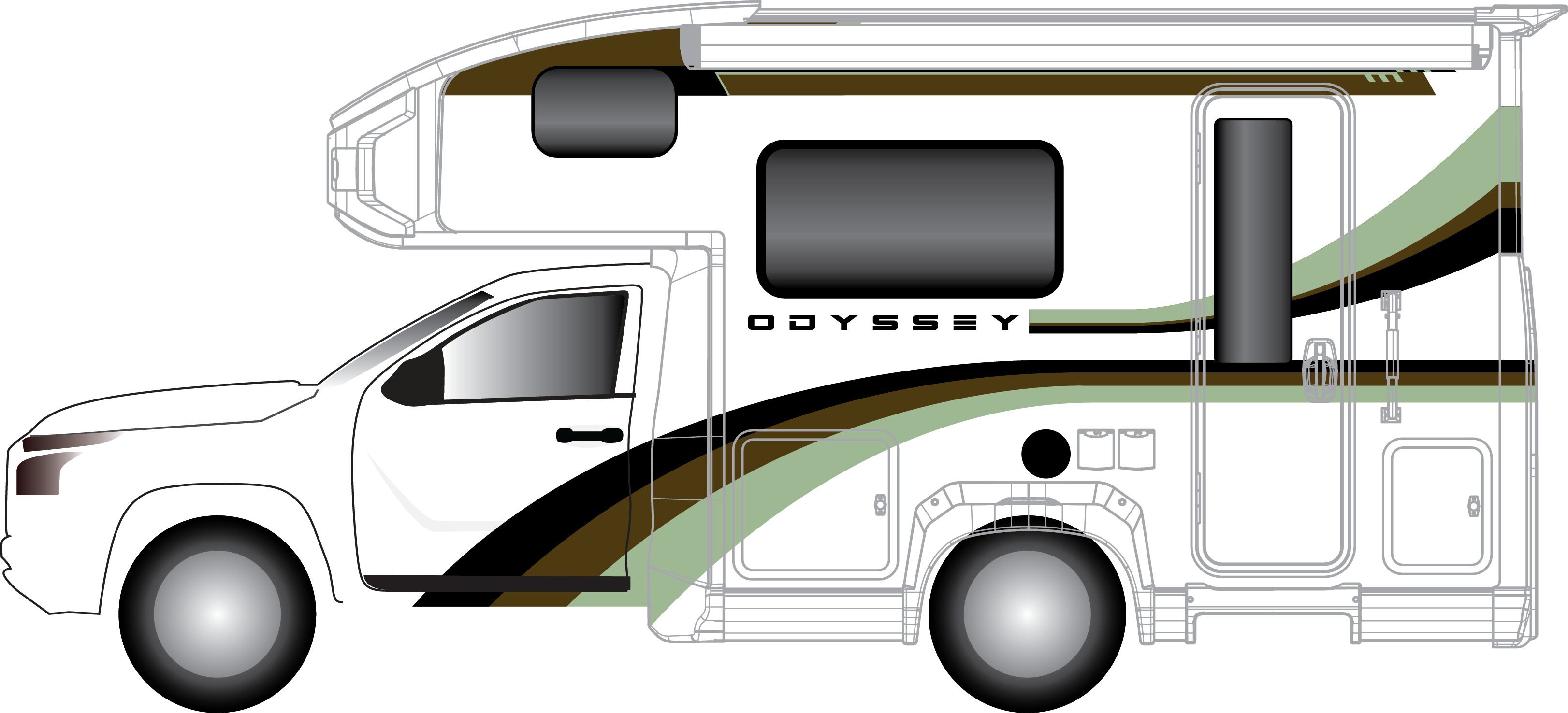 Design B — Safari Flow Left Side